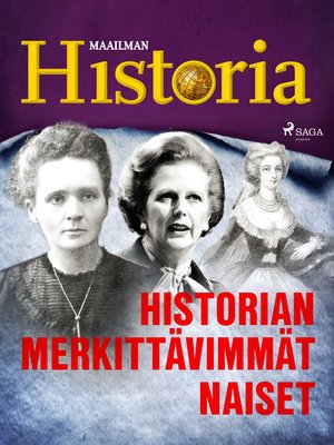 cover image of Historian merkittävimmät naiset